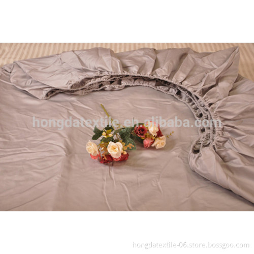 100%cotton 500TC fitted sheet set, 4pcs bed sheet set